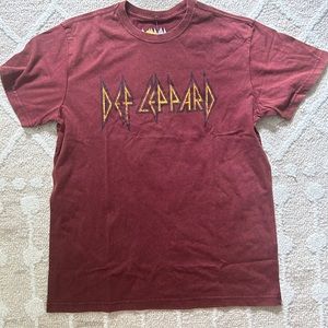 NWT Def Leppard Band Tee